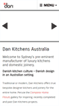 Mobile Screenshot of dankitchens.com.au